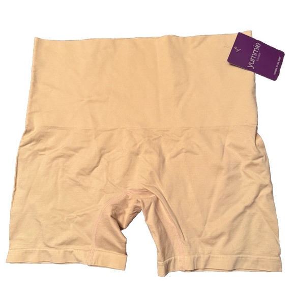 Yummie Other - Yummie Nude Seamless Panties Shapewear Shaping Boy Short Nude Size 1X / 2X NWT